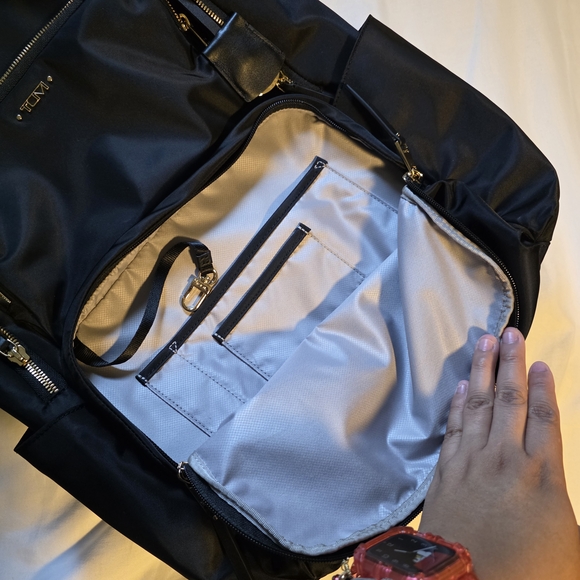 Tumi Black Backpack with Classic Design - Picture 4 of 11